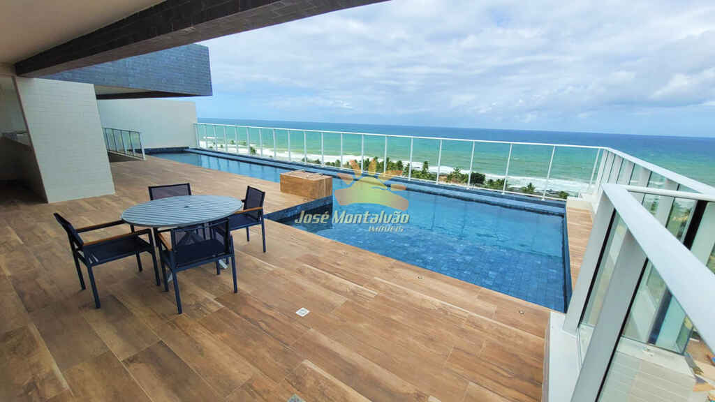 A louer ! Appartement meublé de 2 chambres à coucher, vue sur la mer, à Pedra do Sal, Salvador, Bahia !