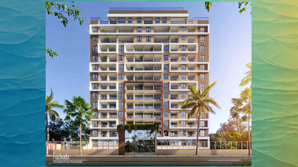Alugo lindo Apartamento Novo de 2 Suítes no Blue Vilas em Vilas do Atlântico.