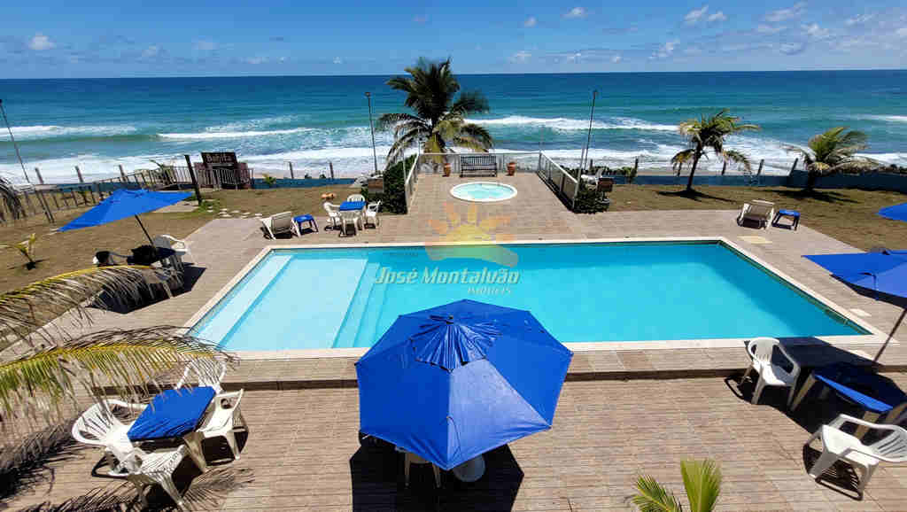 For sale! Inn with 11 chalets in Arembepe, Camaçari, Bahia.